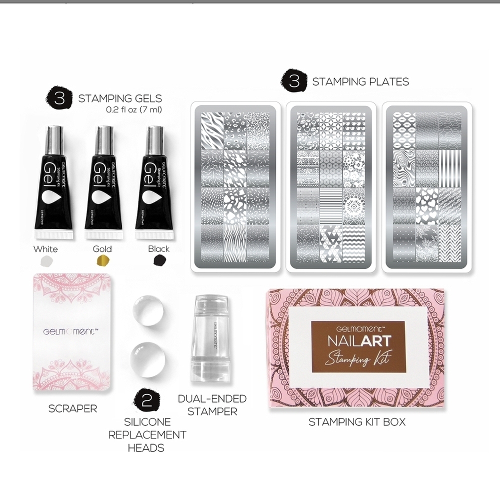 Nail Art Stamping Kit